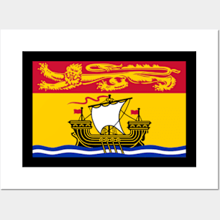 Flag of New Brunswick Posters and Art